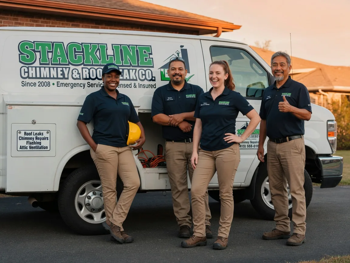 Chimney flashing repair company in Crane, TX